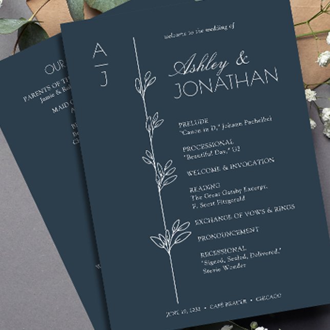 Programa Casamento de Divisor Floral Moderno (Criador carregado)