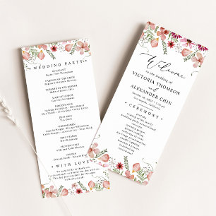 Programa Casamento de Flores de Cobra Aquosa