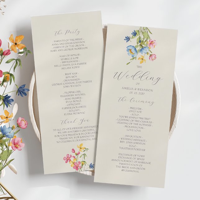 Programa Casamento de Flores Silvestres Rústicas (Criador carregado)