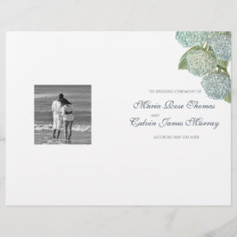 Programa Casamento de Hydrangea Azul