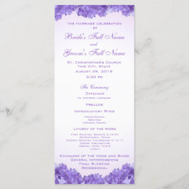 Programa Casamento de Hydrangeas Roxo