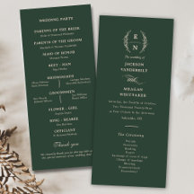 Casamento de Iniciais de Monograma Empilhado Flora