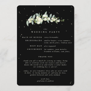 Programa Casamento de Inverno Elegante com Snowberry Preto+