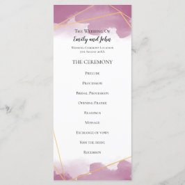 Programa Casamento de Linhas Geométricas Douradas com Molas