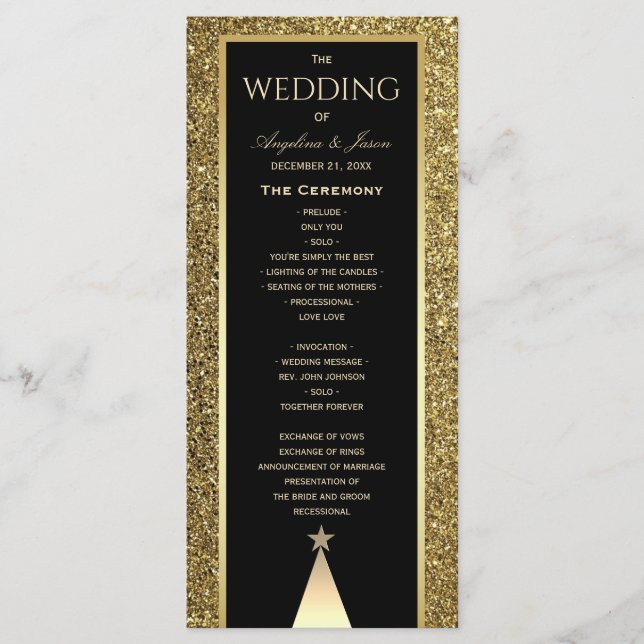 Programa Casamento de Natal (Frente)