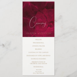 Programa Casamento de Passão Burgundy