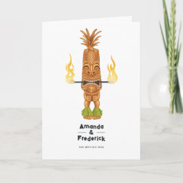 Programa Casamento de Praia de Verão Luau Tiki Time