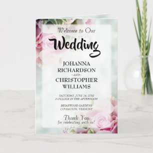 Programa Casamento de Rosas Rosa Elegantes e Budas de Penín
