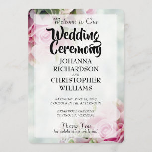 Programa Casamento de Rosas Rosa Florais e Peonias, Primave