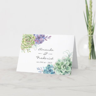 Programa Casamento de Succulents de Cactus Desert Watercolo