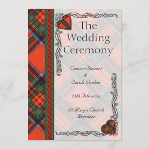Programa Casamento de Tartan escocês - Royal Stewa