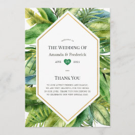 Programa Casamento de Verão Tropical à Beira-Mar em Aquarel