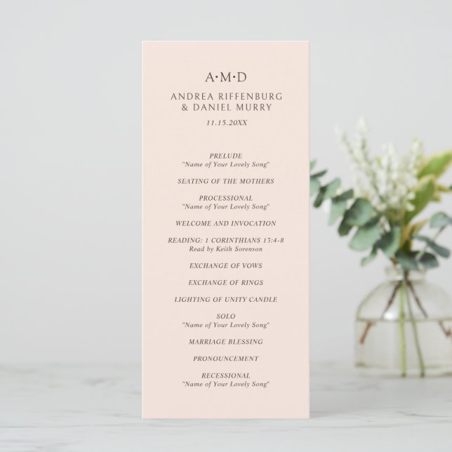 Programa Casamento Elegante de Andrea Tan (Em pé/Frente)