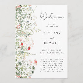 Programa Casamento em Prado de Flores Silvestres