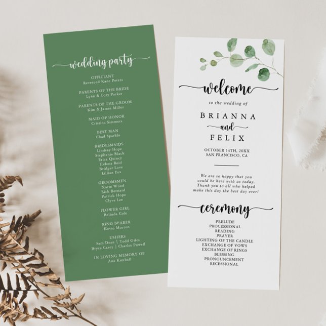 Programa Casamento Eucalyptus de Delícia Verde (Criador carregado)