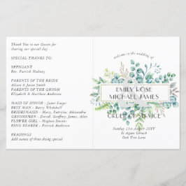 Programa Casamento Eucalyptus Folhas de Verdade