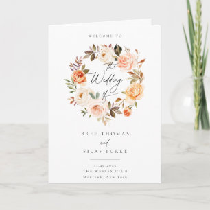Programa Casamento Floral Botânico do Outono Terrestre