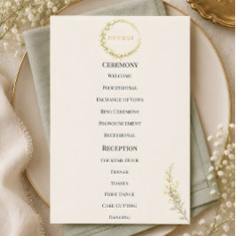Programa Casamento Floral de Luxo com Respirar de Bebê
