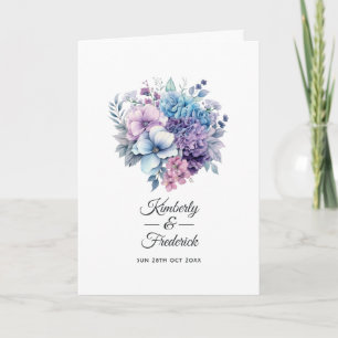 Programa Casamento Floral de Prata, Azul Icy e Lilac