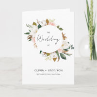 Casamento Floral Magnolia Cor-de-Rosa Branca Dobra
