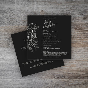 Programa Casamento Floral Mínimo de Black Noir