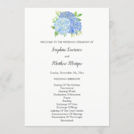Programa Casamento Foliar de Flores de Hydrangea Azul