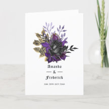 Casamento Gótico Dourado e Preto