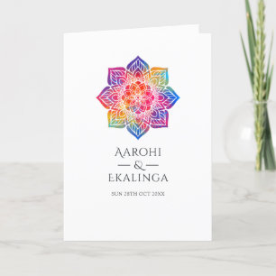 Programa Casamento Indiano Mandala Arco-íris