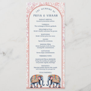 Programa Casamento Indígena e Hindu de Elefante Floral de W