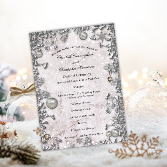 Programa Casamento Magical Winter Wonderland (Criador carregado)