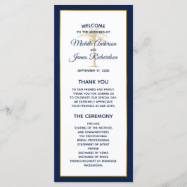 Programa Casamento Moderno da Árvore de Palma Dourada Azul 