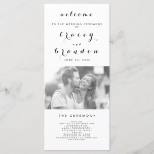 Programa Casamento Moderno de Fotografia de Script Elegante