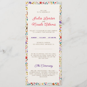 Programa Casamento no Jardim de Flores Exóticas Wild Rose W
