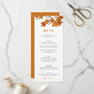 Programa Casamento outono Boho Chic