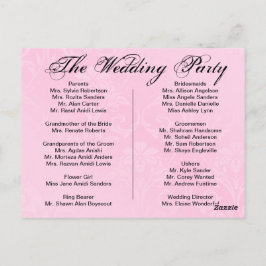 Programa Casamento, página 1 de 2.