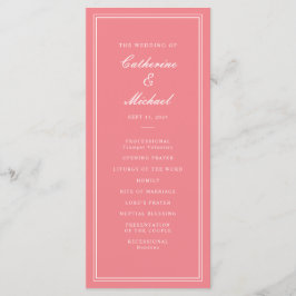 Programa Casamento Pink-Pink de Script Clássico Absoluto