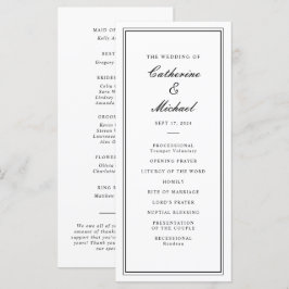 Programa Casamento Preto e Branco com Script Clássico Absol
