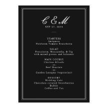 Casamento Preto e Branco de Roteiro Clássico Absol