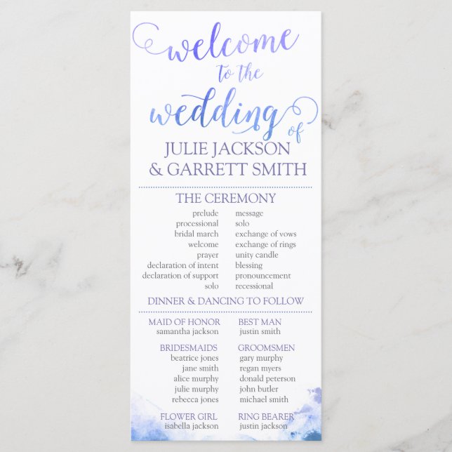 Programa Casamento - Programa Casamento EUA Waterc (Frente)