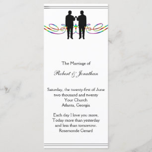 Programa Casamento Rainbow Elegance Groom