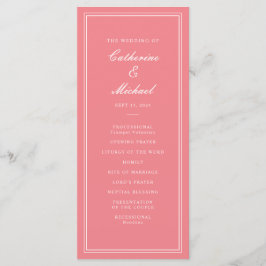Programa Casamento Rosa Peachy de Roteiro Clássico Absoluto