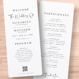 Programa Casamento Simples e Elegante De Chic Moderno