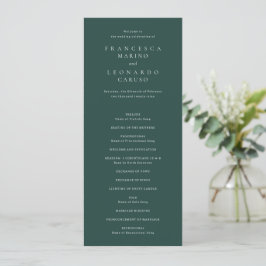 Programa Casamento Simples Esmeralda Clássico