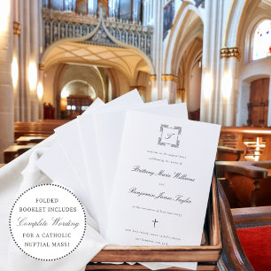 Programa Católico Clássico de Casamento - Massa de