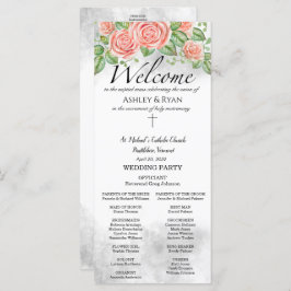 Programa Católico de Casamento Ashle com missa