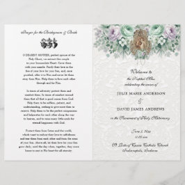 Programa Católico Elegante de Casamento Tradiciona