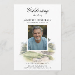 Programa Celebração da Vida em Memória do Campo de Golfe