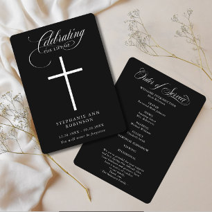 Programa Celebração Funeral da Ordem de Serviço da Vida