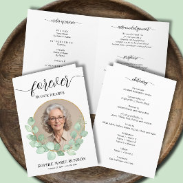 Programa Celebração Moderna do Funeral Fotográfico de Vida 