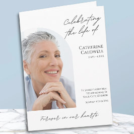 Programa Celebrando A Vida Do Funeral De Arca Moderna